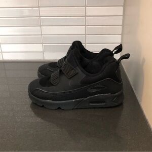 Nike Air Max black baby sneakers